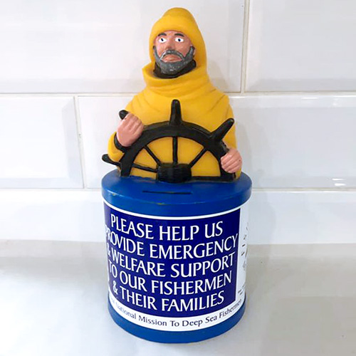 Albert, the Fishermen’s Mission Collection Tin