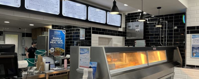 Inside Towngate Fisheries