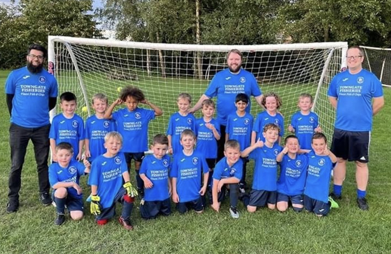 Idle Football Club sponsored by Towngate Fisheries