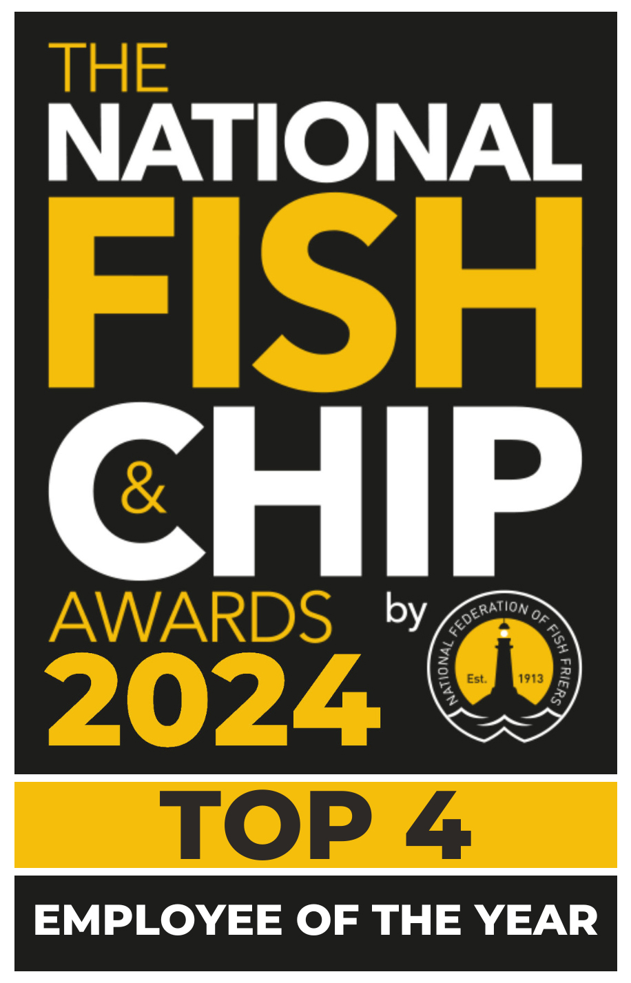 National Fish & Chip Awards Top 4 Employee of the Year